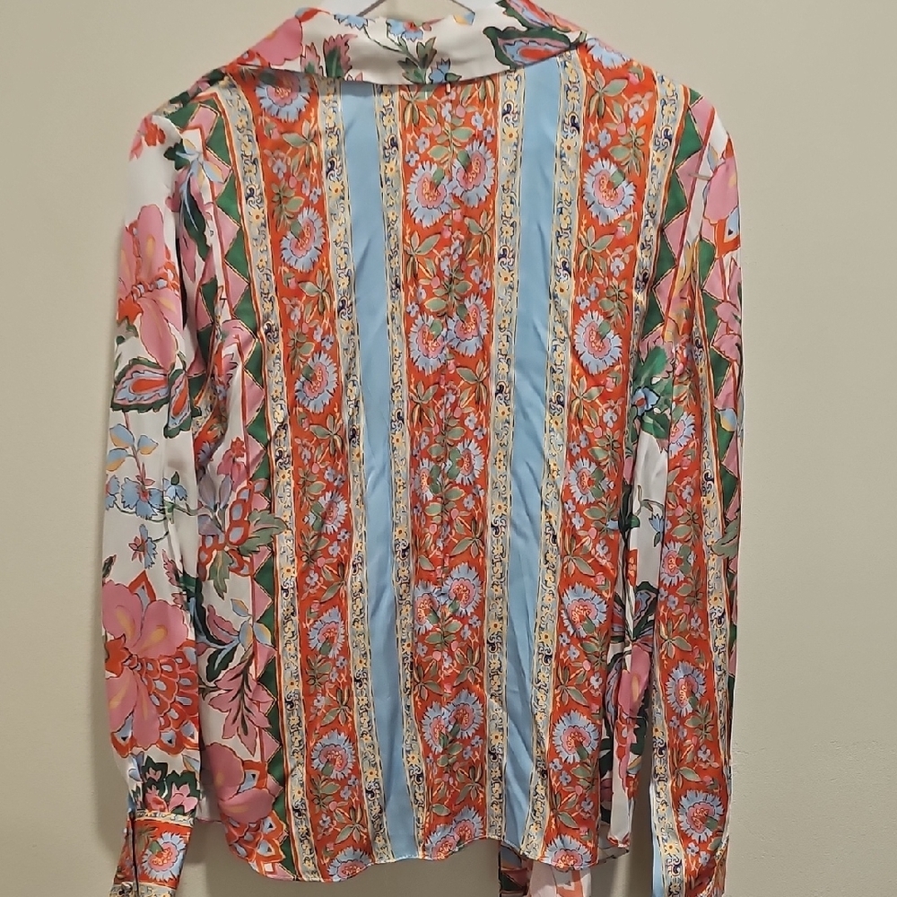 Misa Los Angeles Floral Multicolor Blouse - Picture 3 of 5